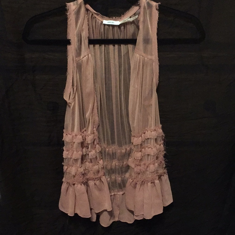 Blush lightweight vest